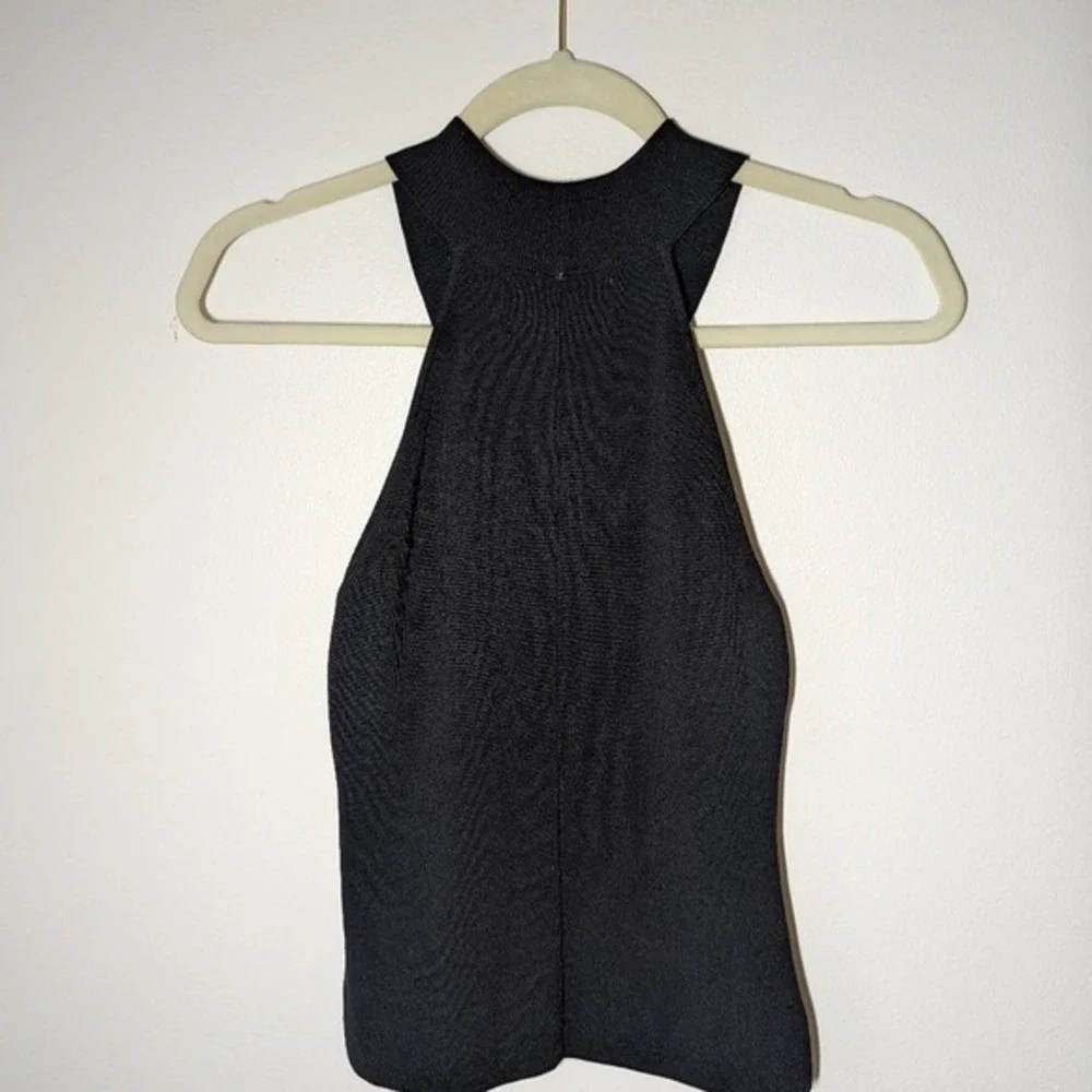 J.O.A. High neck Black Tank Top sz Small‎ - Picture 5 of 5